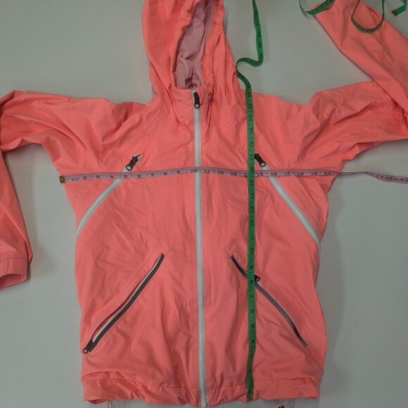 Lululemon Size 4 Rise And Shine Jacket in Pop Orange + Free Tote Bag - Picture 7 of 16